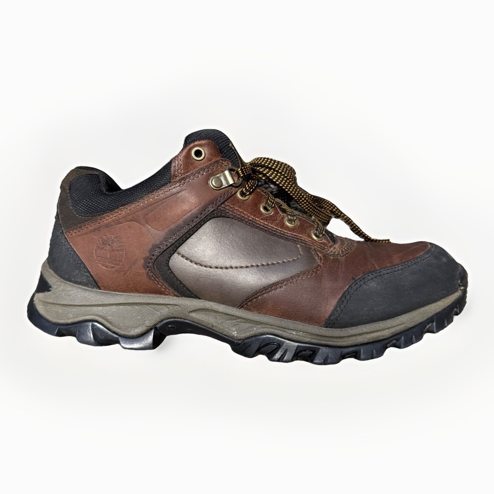 Timberland Mens 10.5 Mt. Maddsen Mid‎ Hiking Waterproof Boots Brown